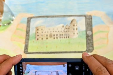 Zeichne die Wewelsburg